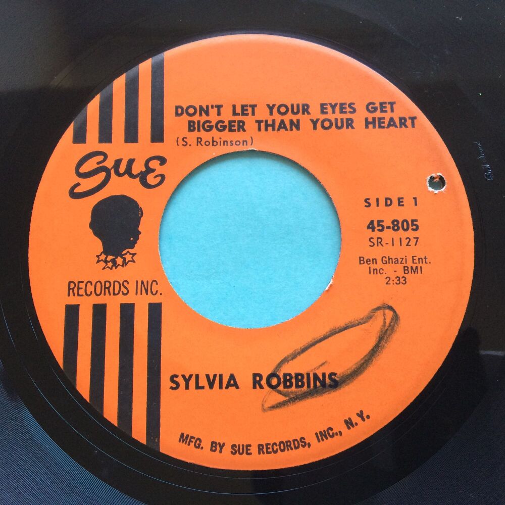 Sylvia Robbins - Don't let your eyes get bigger than your heart - Sue - Ex-
