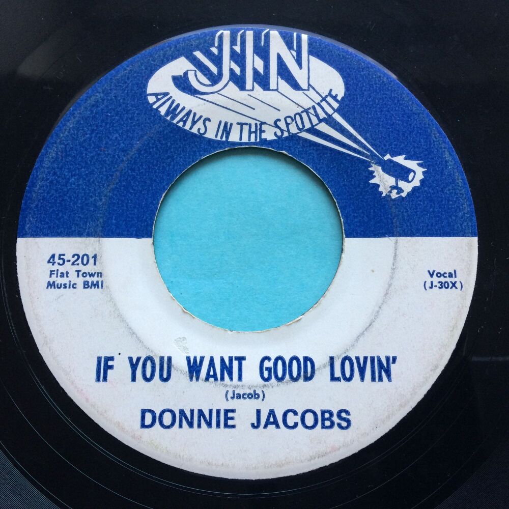 Donnie Jacobs - If you want good lovin - Jin - VG+