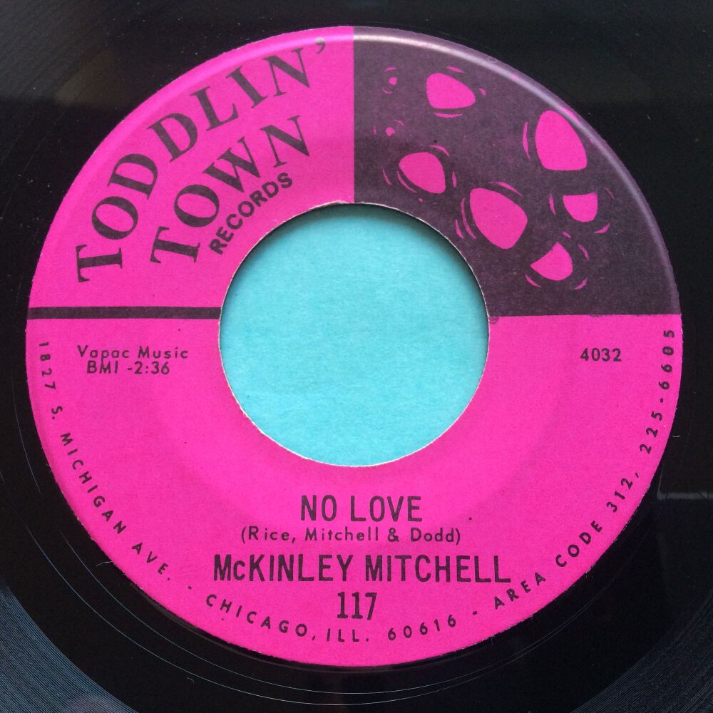 McKinley Mitchell - No love - Toddlin' Town - Ex