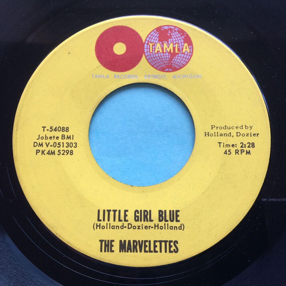 Marvelettes - Little girl blue b/w As long as I know he's mine - Tamla - Ex