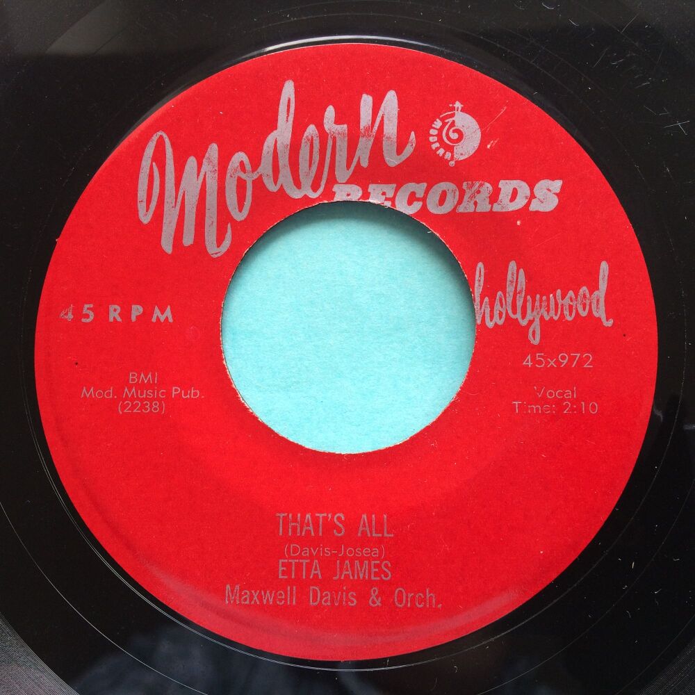 Etta James - That's all - Modern - VG+