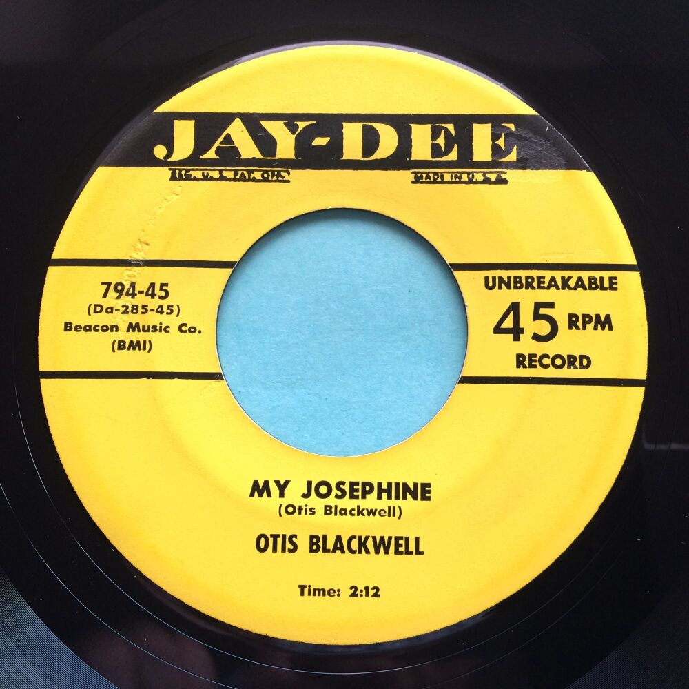 Otis Blackwell - My Josephine - Jay-Dee - VG+