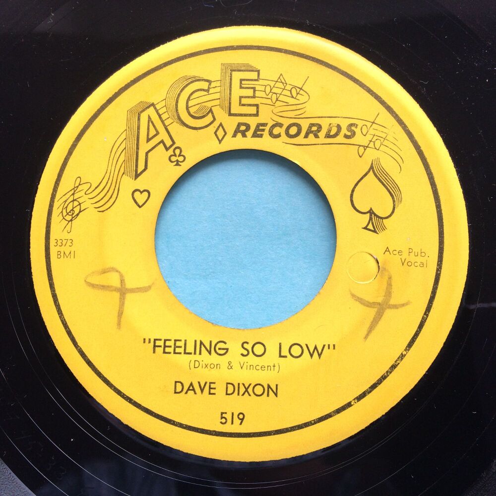 Dave Dixon - Feeling so low - Ace - VG+