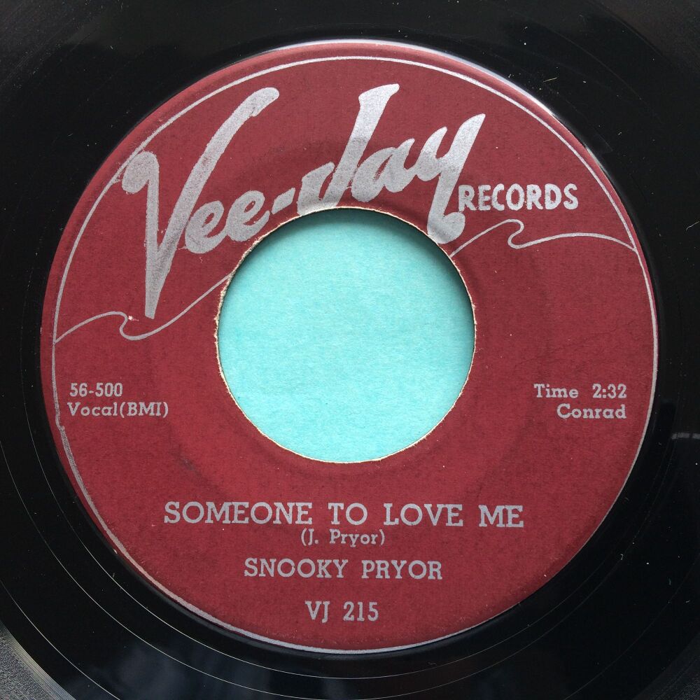 Snooky Pryor - Someone to love me - Vee-Jay - VG+