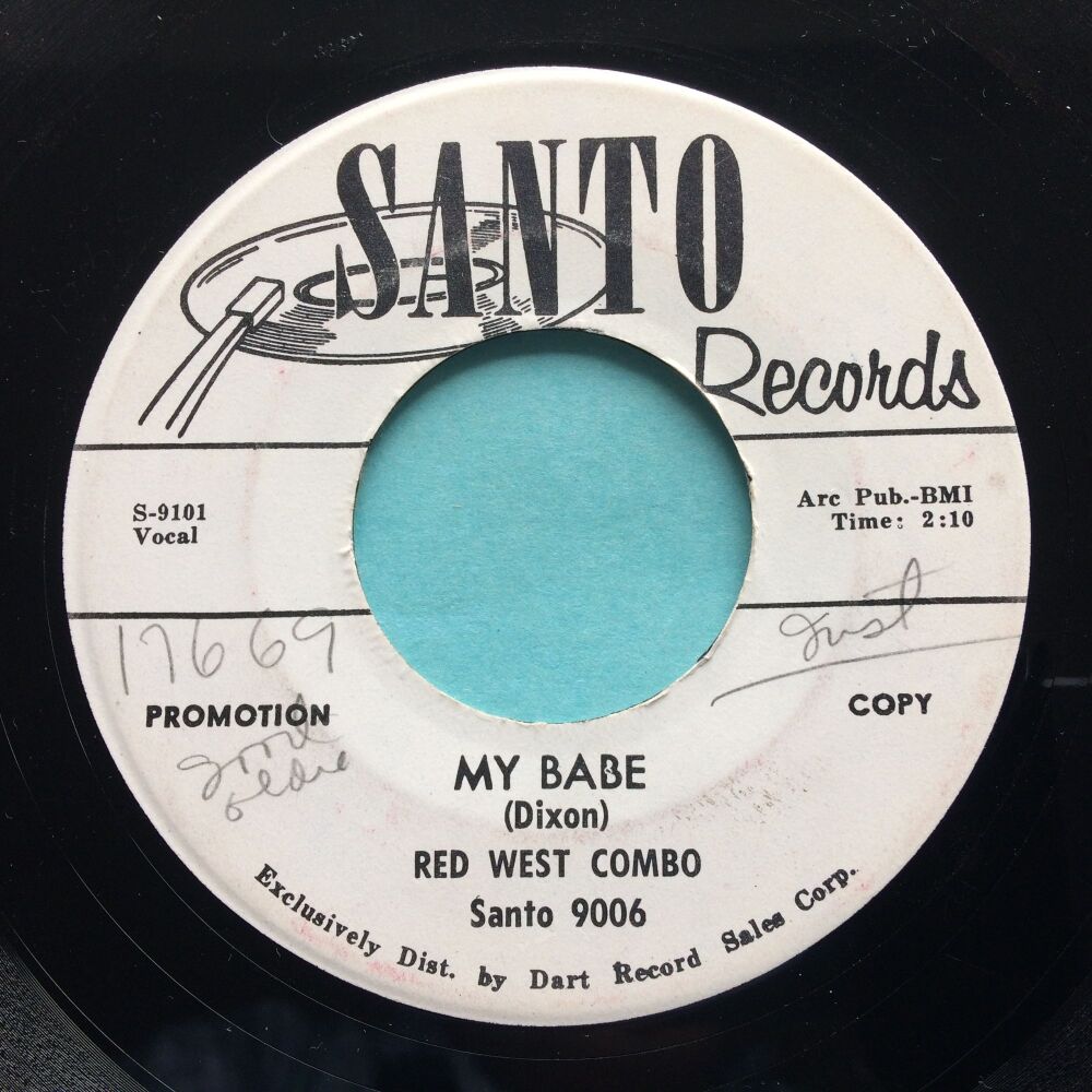 Red West Combo - My babe - Santo promo - VG+