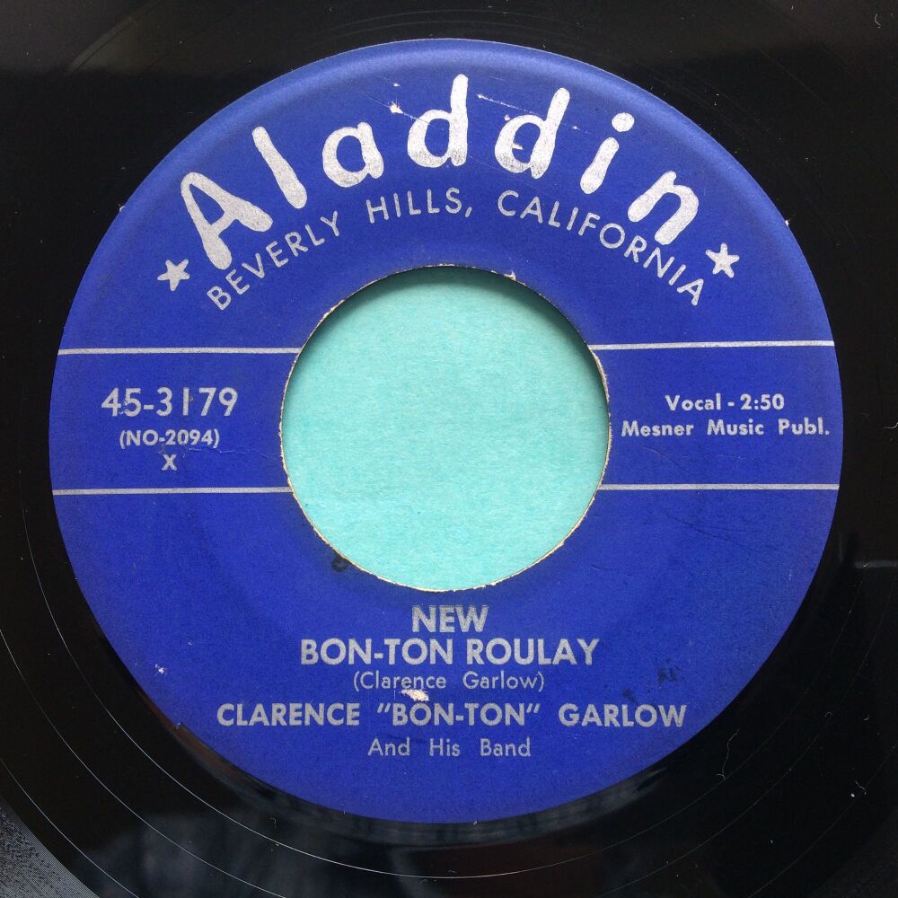 Clarence 'Bon-Ton' Garlow - New Bon-Ton Roulay - Aladdin - Ex-