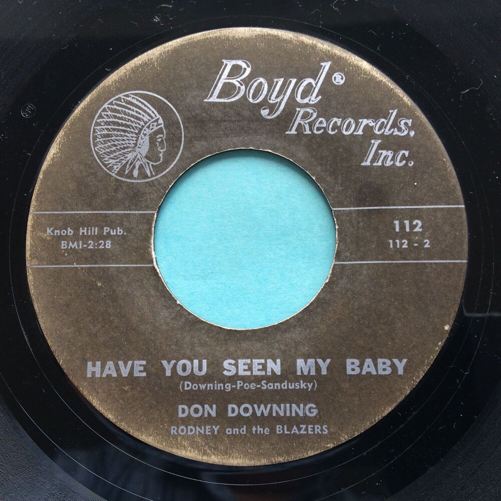 Don Downing - Have you seen my baby - Boyd - Ex-