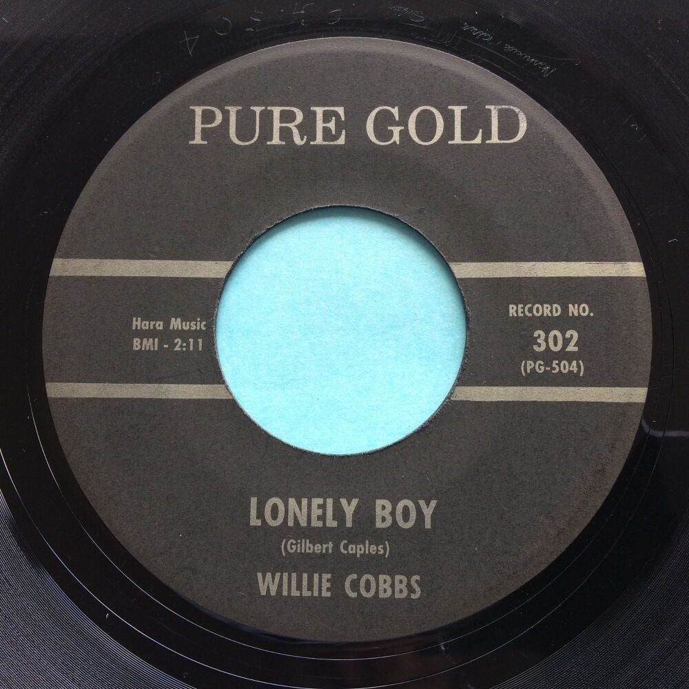 Willie Cobbs - Lonely Boy - Pure Gold - VG+