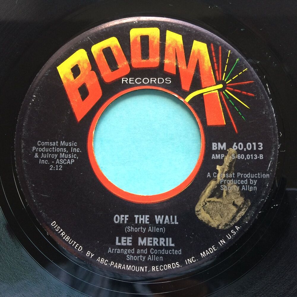 Lee Merril - Off the wall - Boom - VG+
