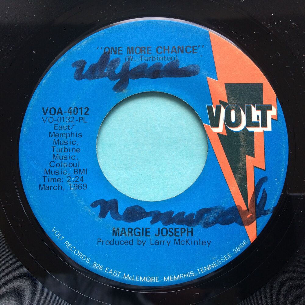 Margie Joseph - One more chance - Volt - VG+ (wol)