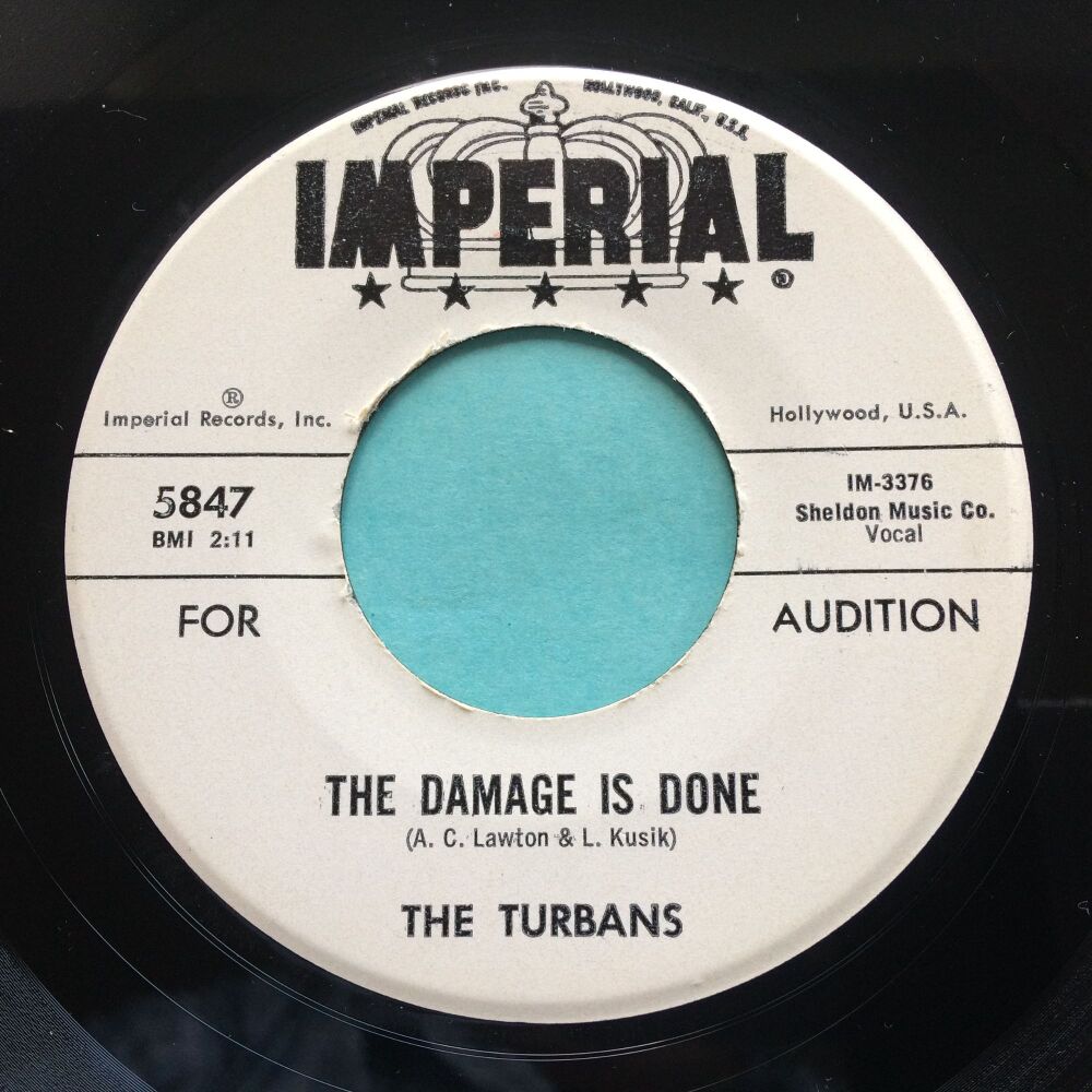 Turbans - The damage is done - Imperial promo - Ex-