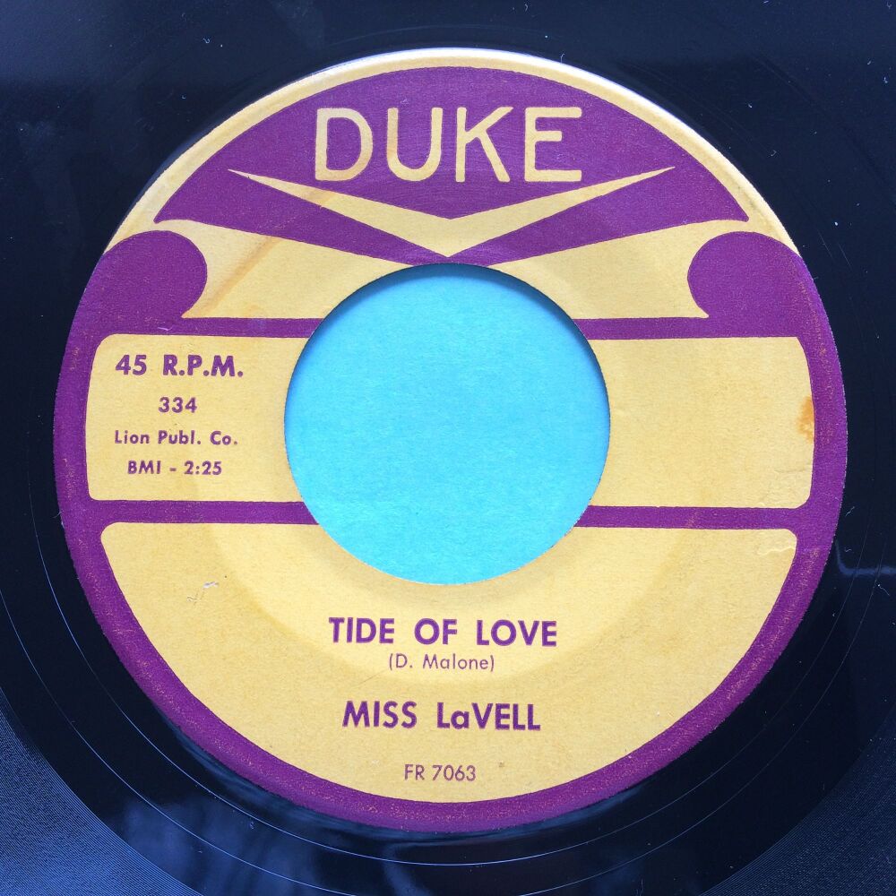 Miss Lavell - Tide of love - Duke - VG+