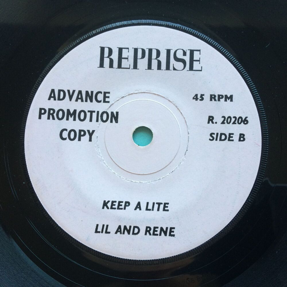 Lil & Rene - Keep a lite - U.K. Reprise demo - Ex