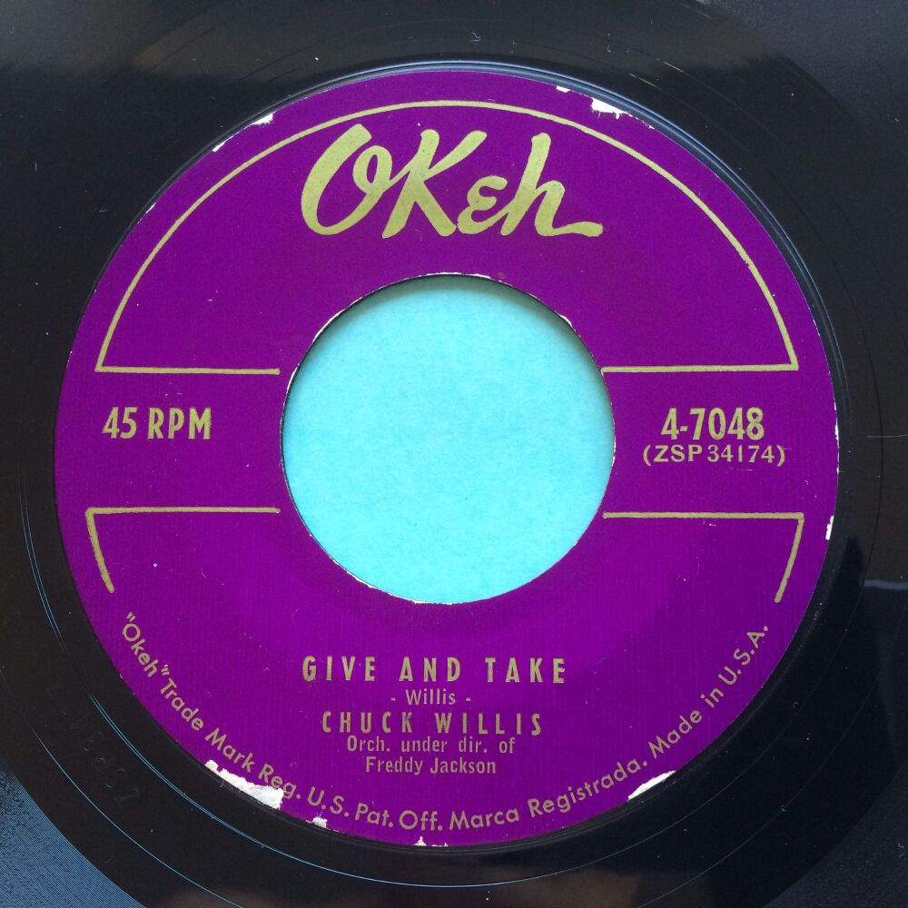 Chuck Willis - Give and take - Okeh - VG+