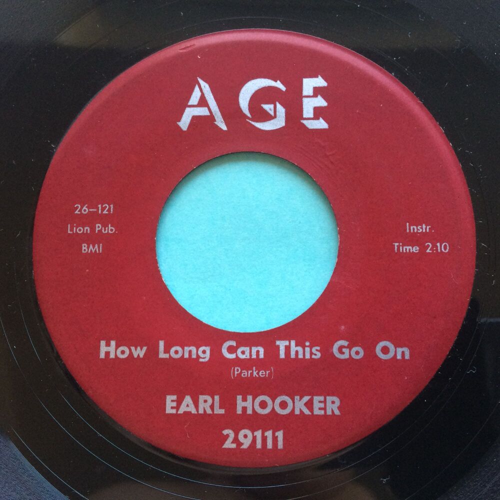 Earl Hooker - How long can this go on - Age - VG+