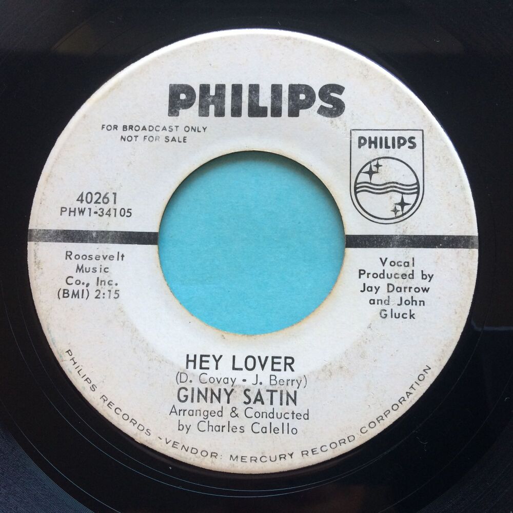 Ginny Satin - Hey lover - Philips promo - VG+