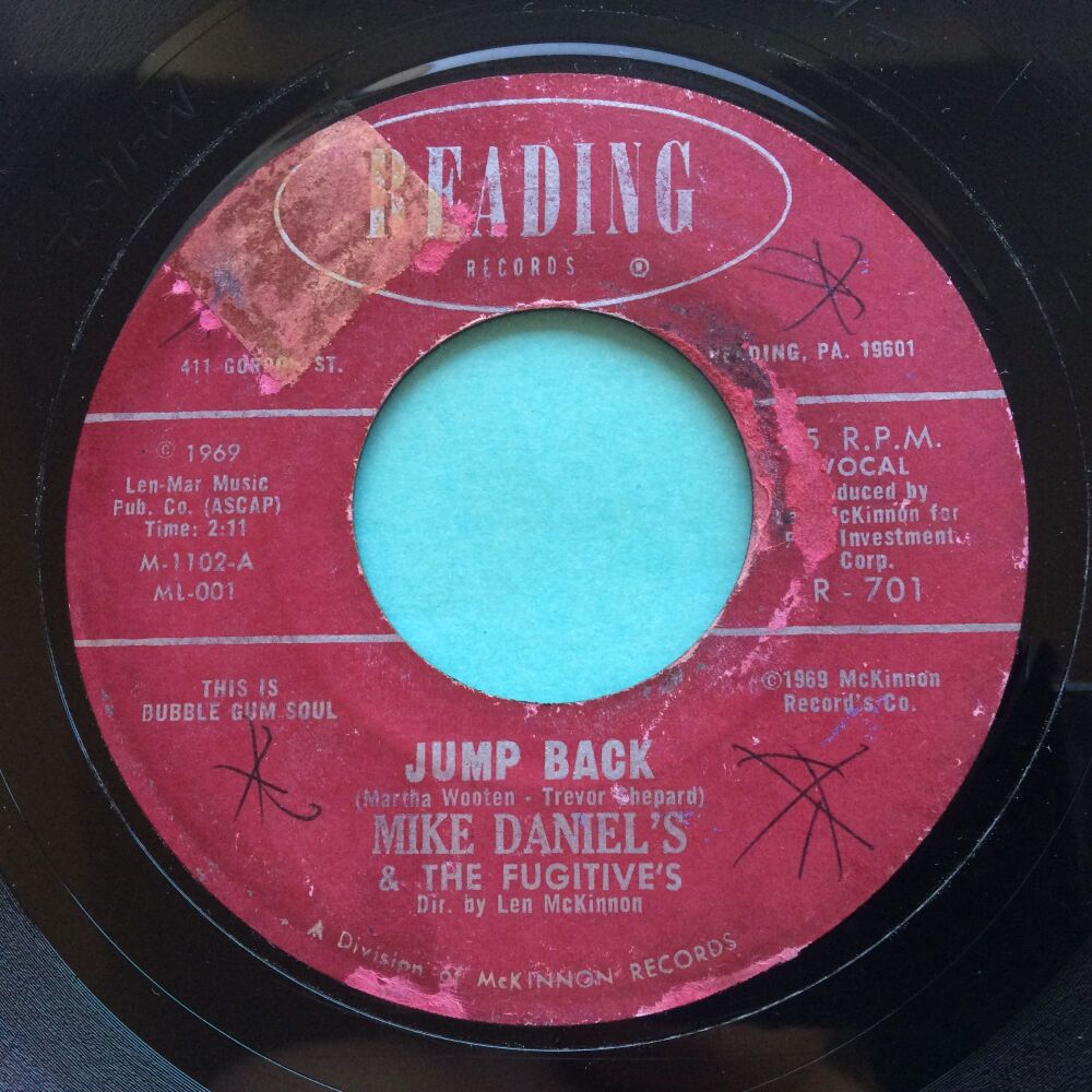Mike Daniels - Jump Back - Reading - VG+