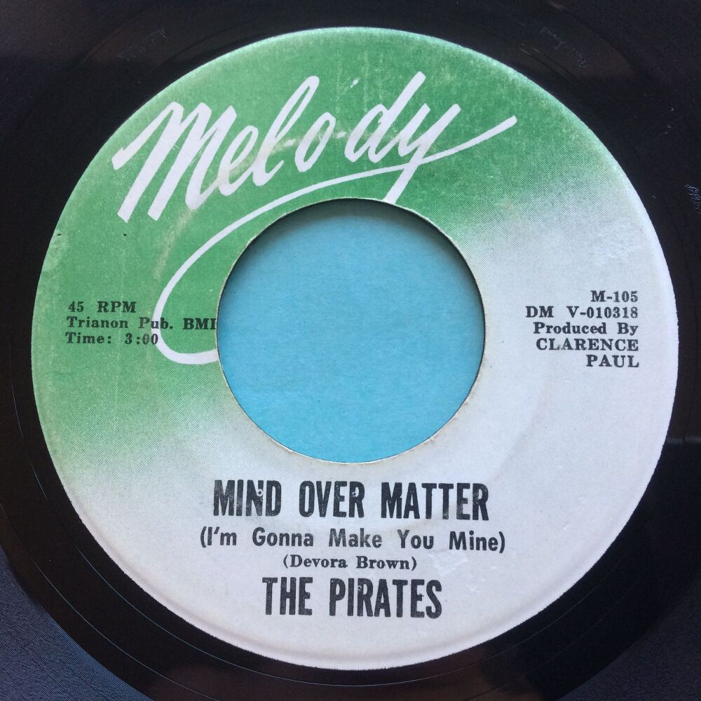 The Pirates - Mind Over Matter - Mel-o-dy - Ex-