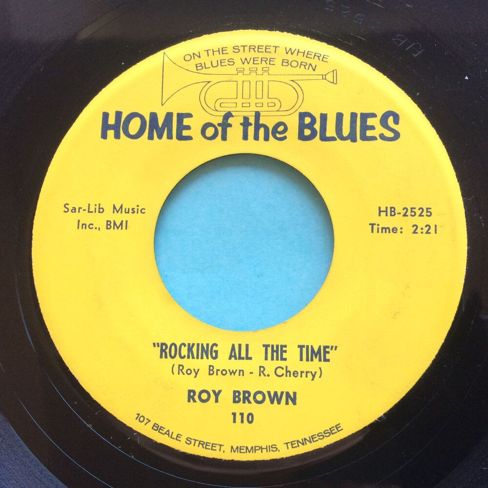 Roy Brown - Rocking all the time - Home of the blues - Ex-