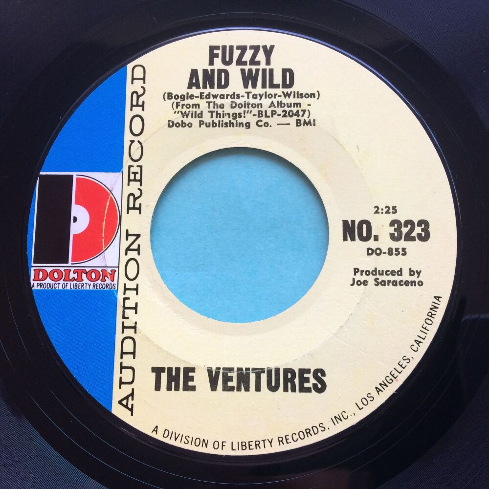 Ventures - Fuzzy and wild - Dolton promo - VG+