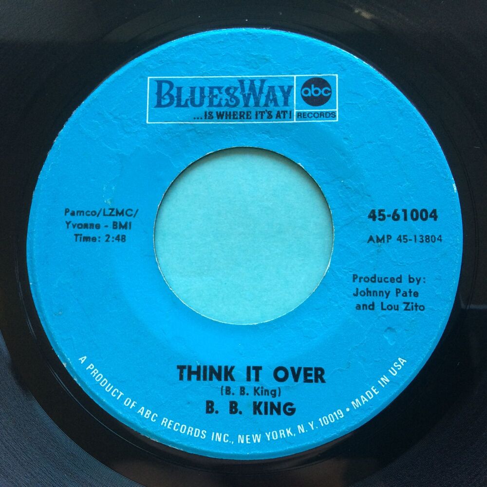 B B King - Think it over - Kent - VG+