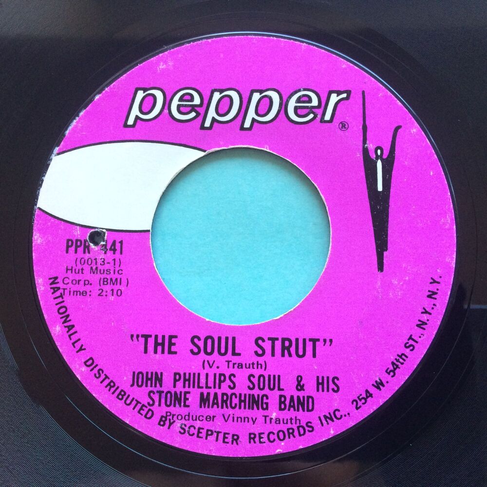 John Phillips Soul & His Stone Marching Band - The Soul Strut - Pepper - Ex-