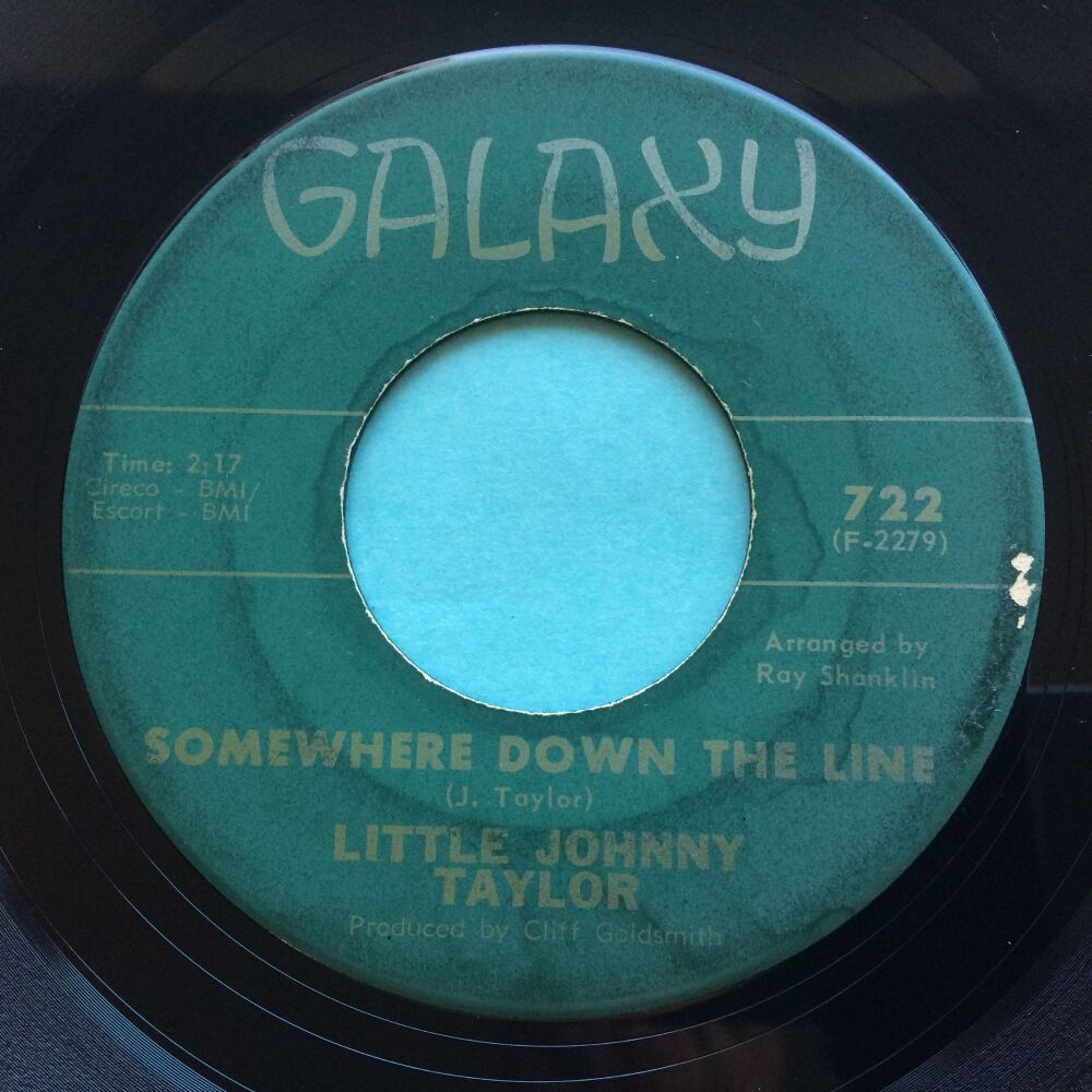 Little Johnny Taylor - Somewhere down the line - Galaxy - VG+