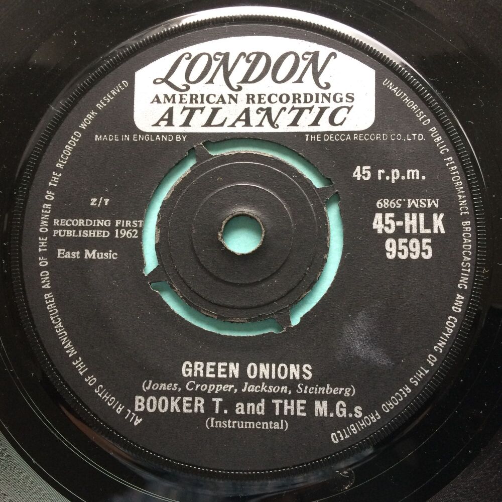 Booker T and the MGs - Green Onions - U.K. London Atlantic - VG+