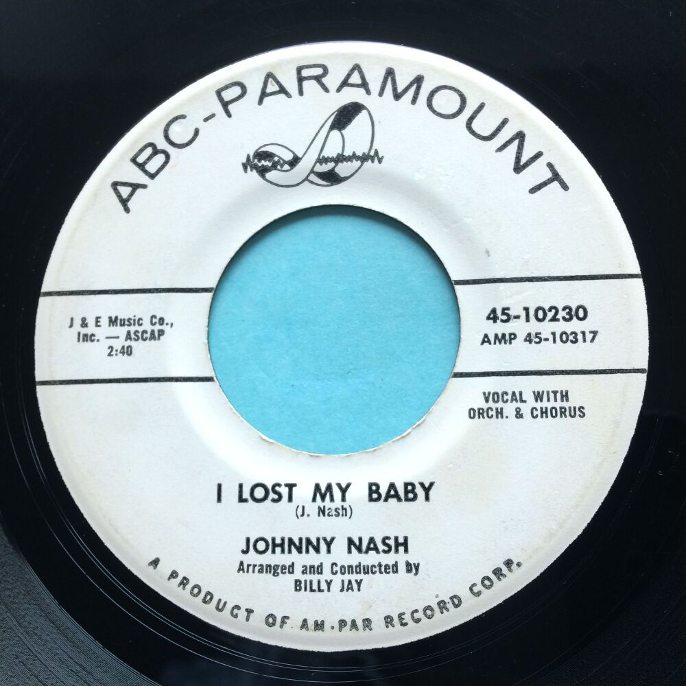 Johnny Nash - I lost my baby - ABC promo - Ex-