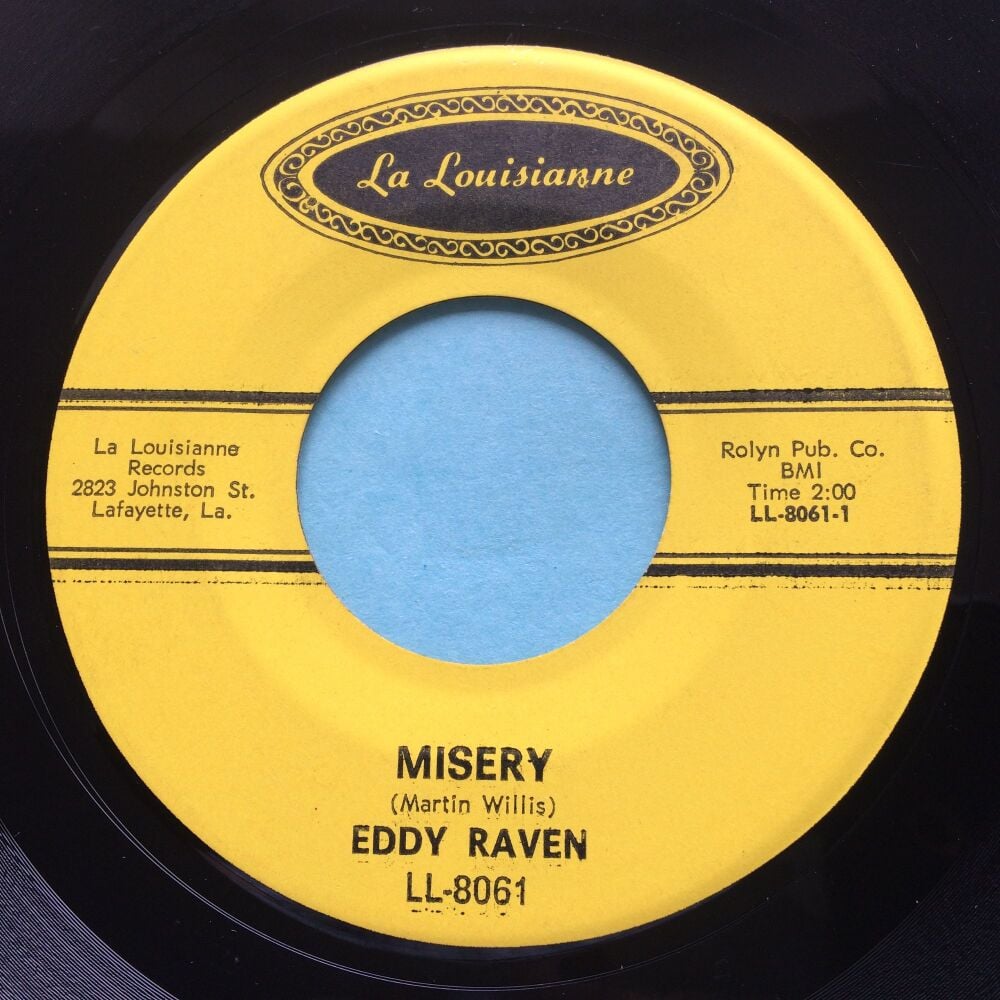 Eddy Raven - Misery - La Lousianne - VG+
