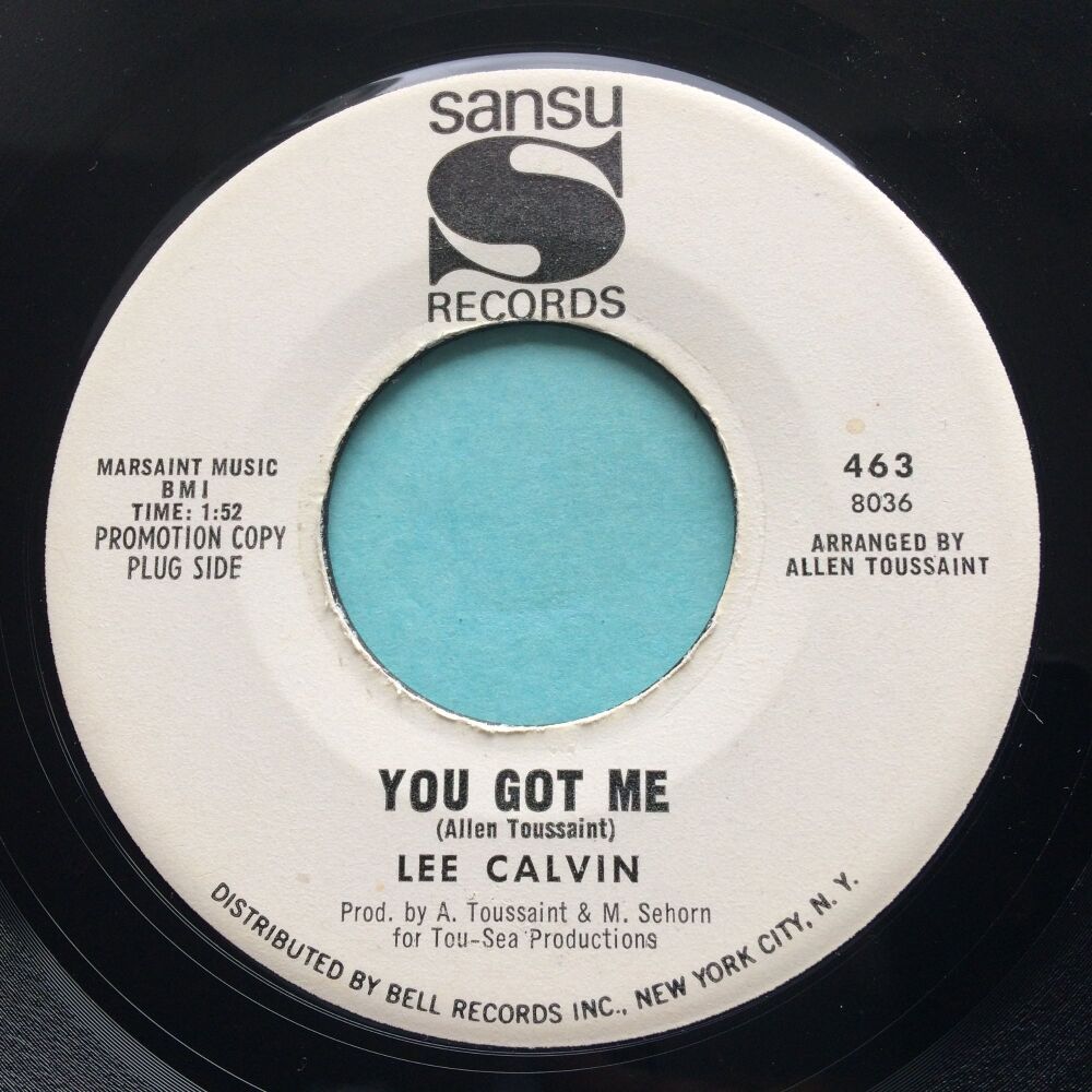 Lee Calvin - You got me b/w easy easy - Sansu promo - Ex