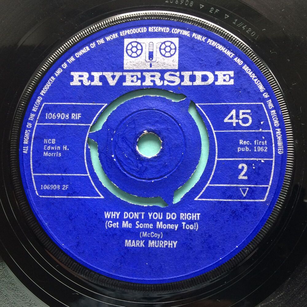 Mark Murphy - Why don't you do right - UK Riverside - Ex-