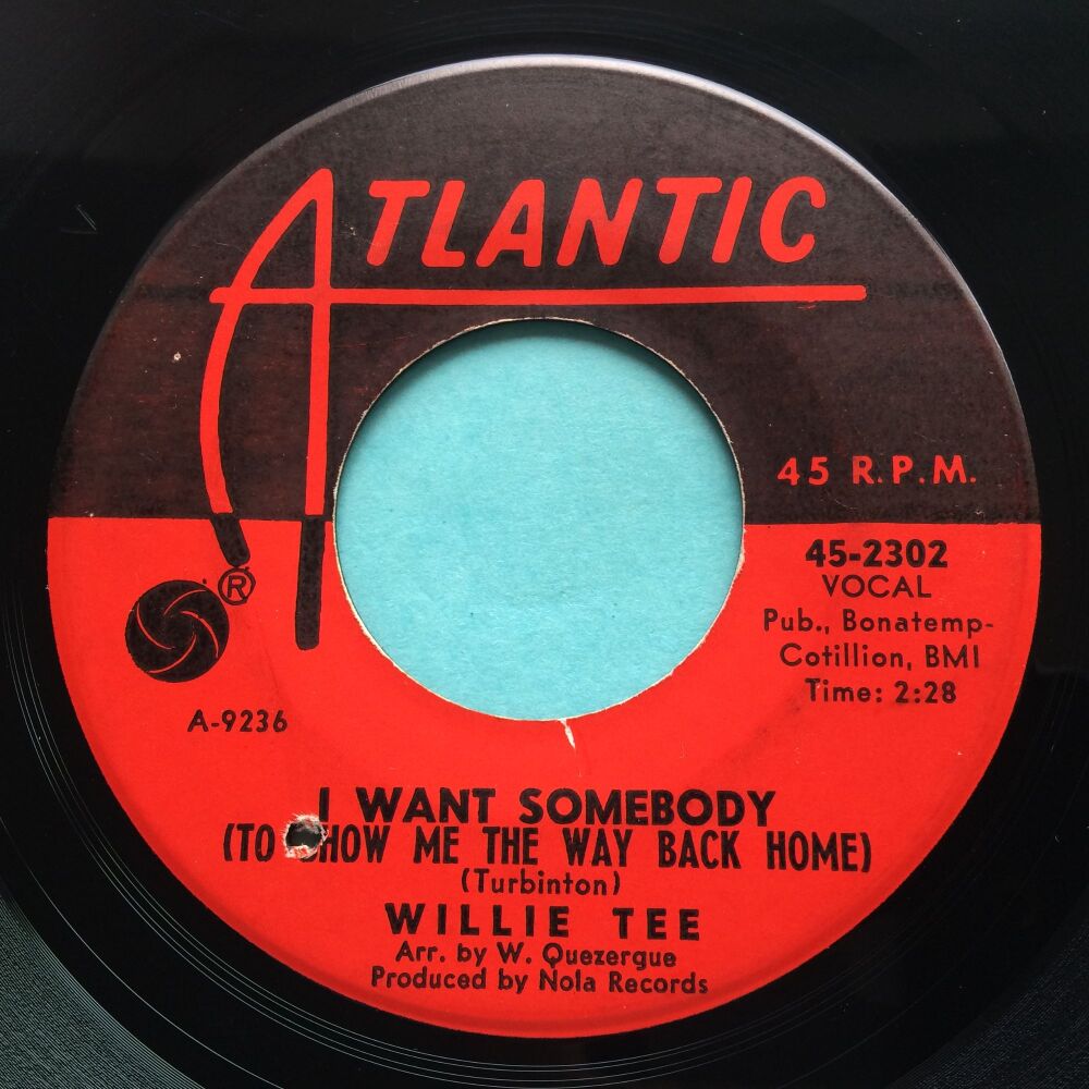 Willie Tee - I want somebody - Atlantic - VG+