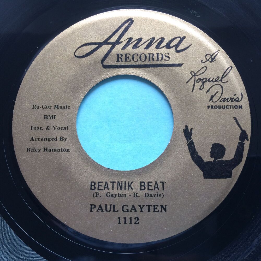 Paul Gayten ‎-Beatnik Beat b/w Scratch Back - Anna - Ex-