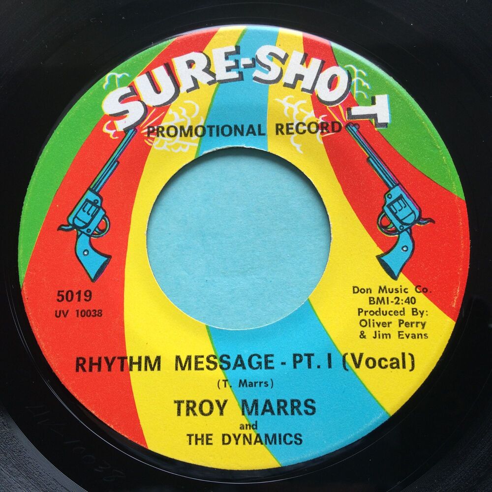 Troy Marrs - Rhythm Message - Sure-Shot - Ex