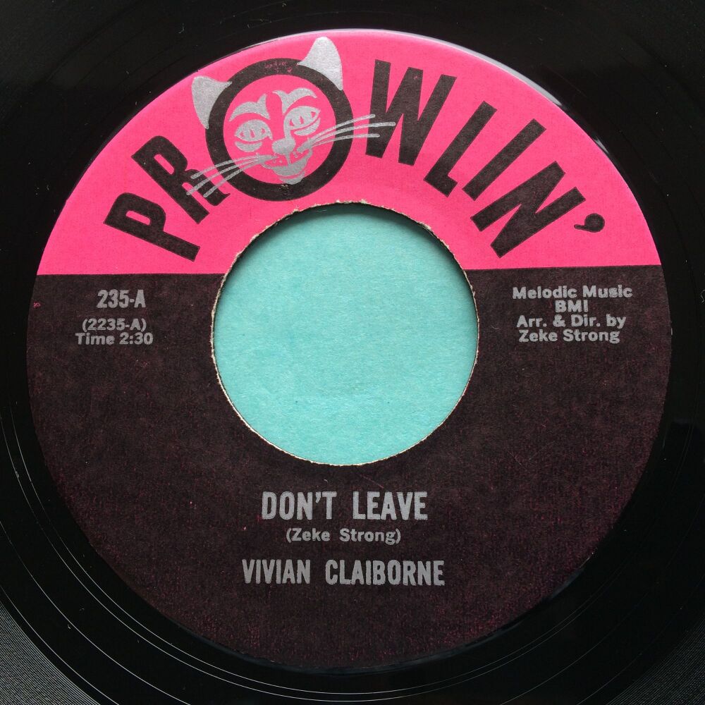 Vivian Claiborne - Don't leave - Prowlin' - Ex