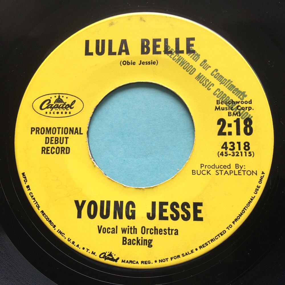 Young Jesse - Lula Belle - Capitol promo - VG+