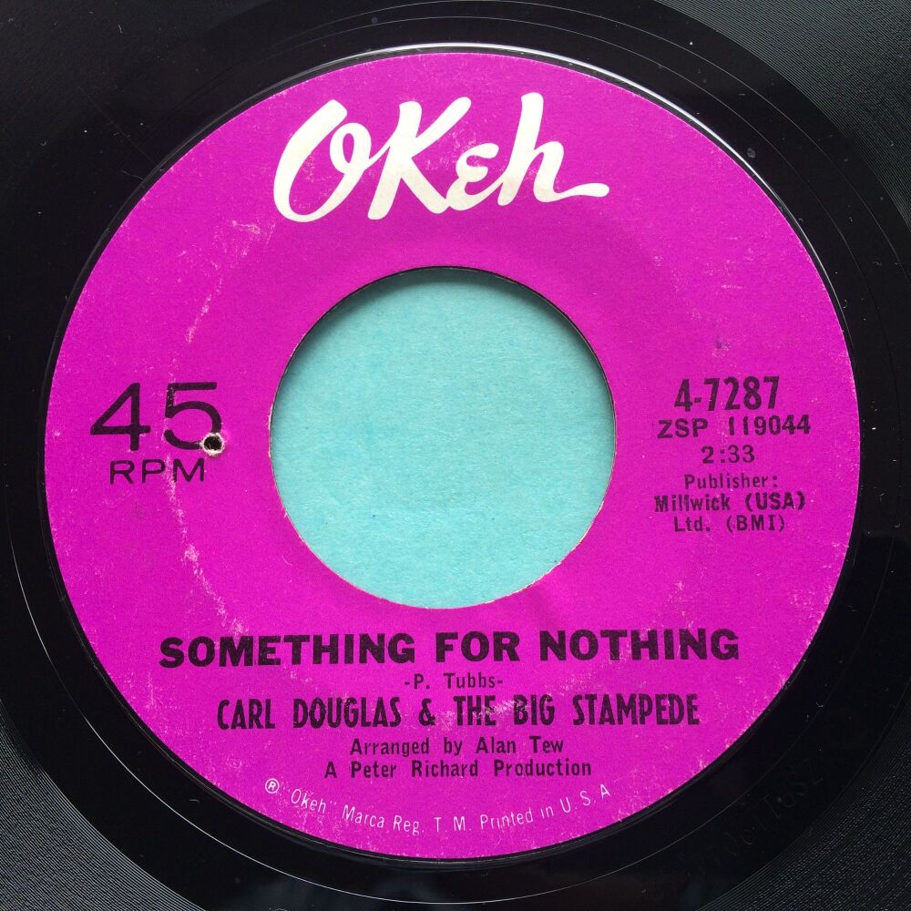 Carl Douglas - Something for nothing - Okeh - Ex-
