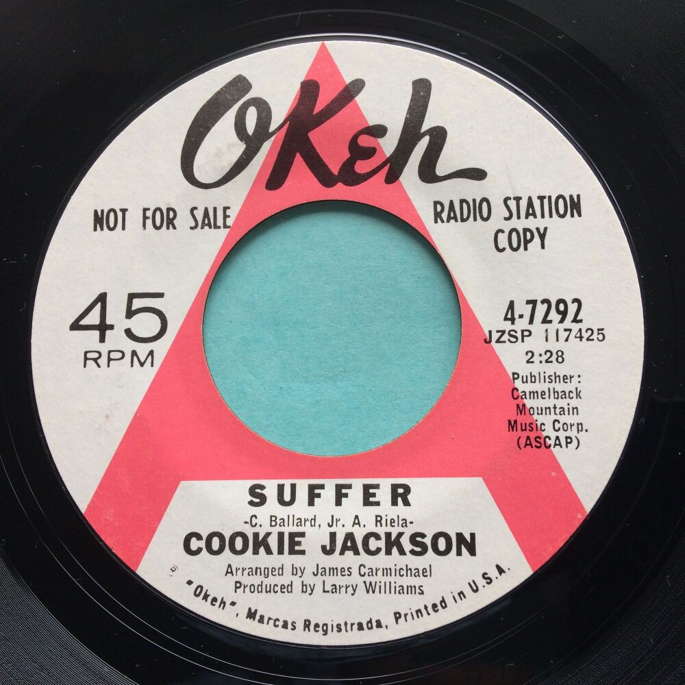 Cookie Jackson - Suffer - Okeh promo - Ex