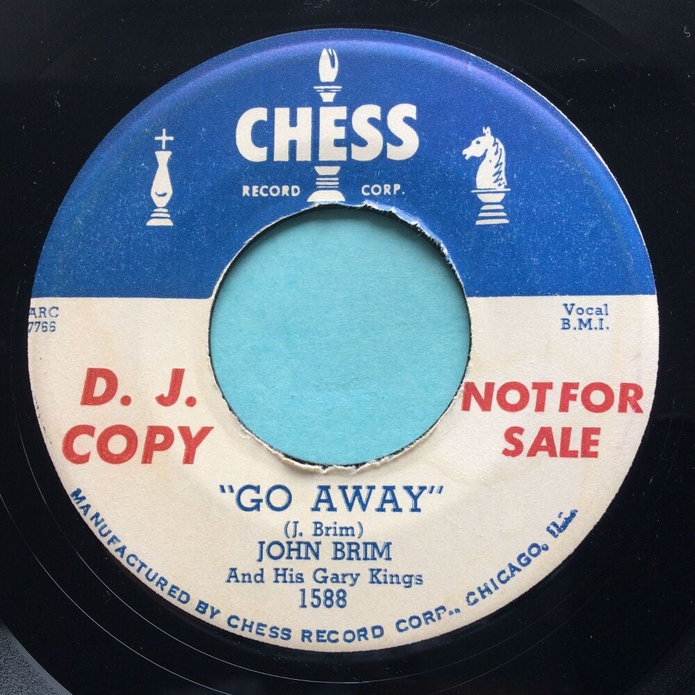 John Brim - Go away - Chess promo - Ex-