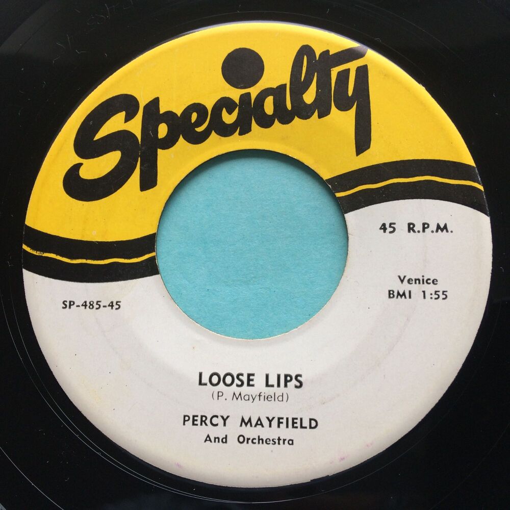Percy Mayfield - Loose Lips - Specialty - VG+