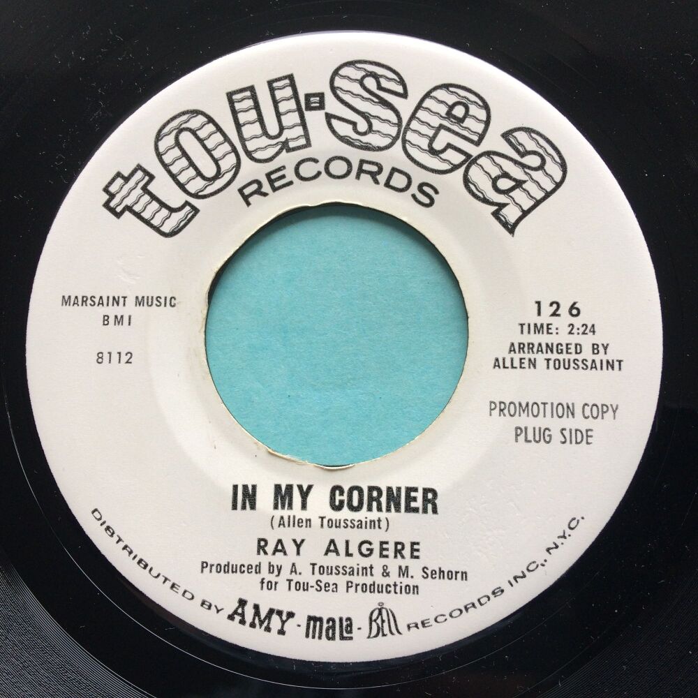 Ray Algere - In my corner - Tou-Sea promo - Ex