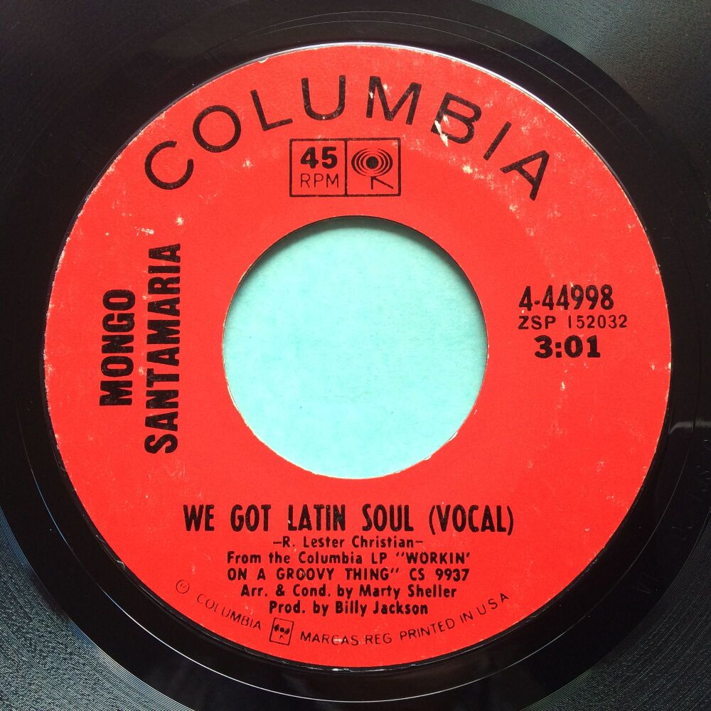 Mongo Santamaria - We got latin soul - Columbia - Ex-