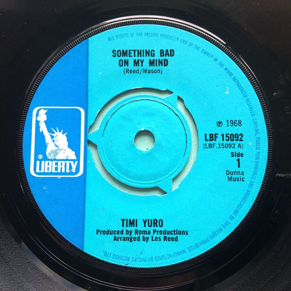 Timi Yuro - Something bad on my mind - Liberty - Ex