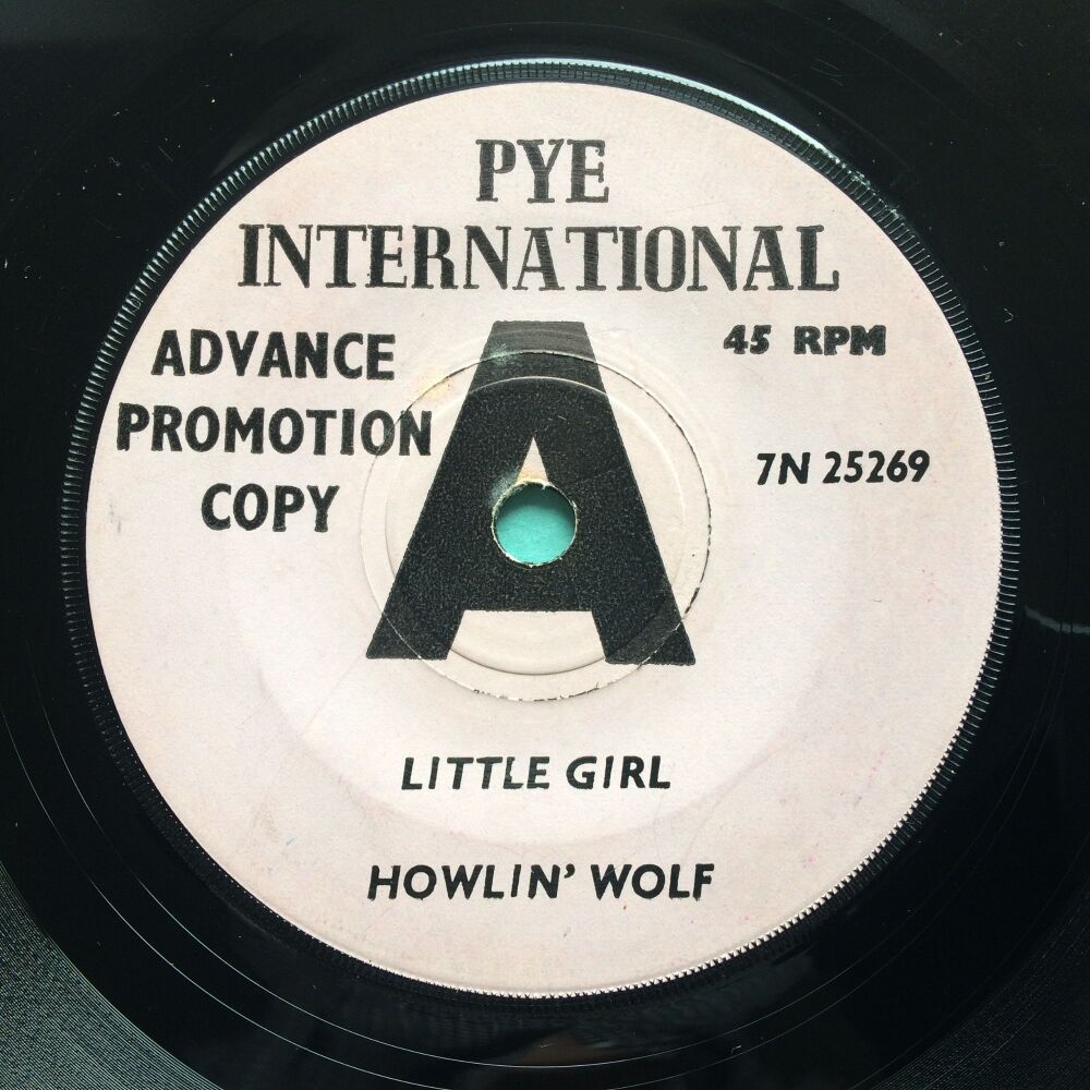 Howlin' Wolf - Little Girl b/w Tail dragger - UK Pye International demo - VG+