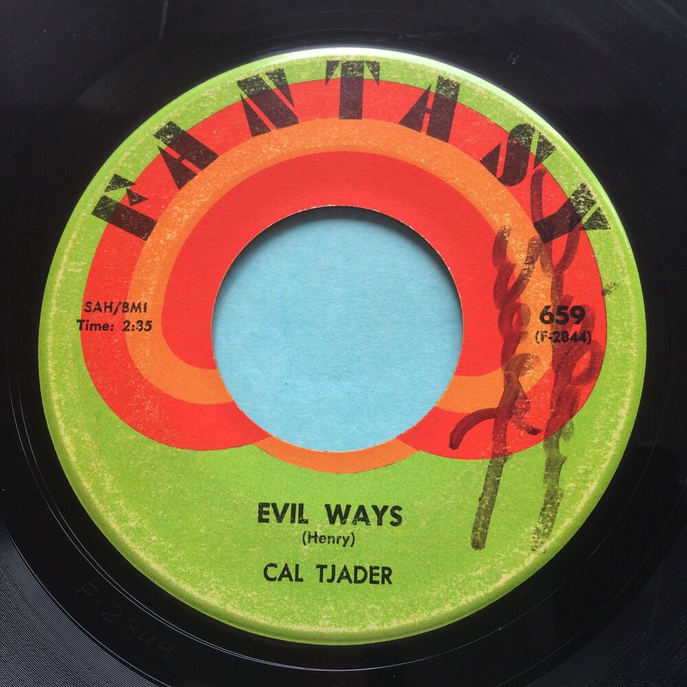 Cal Tjader - Evil Ways - Fantasy - VG plays VG+ (wol)