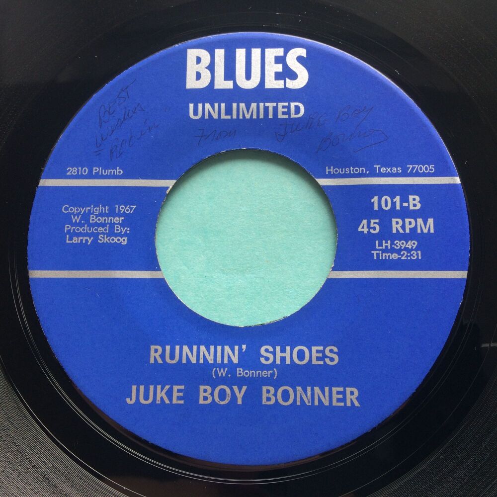 Juke Boy Bonner - Runnin' shoes - Blues Unlimited - Ex-