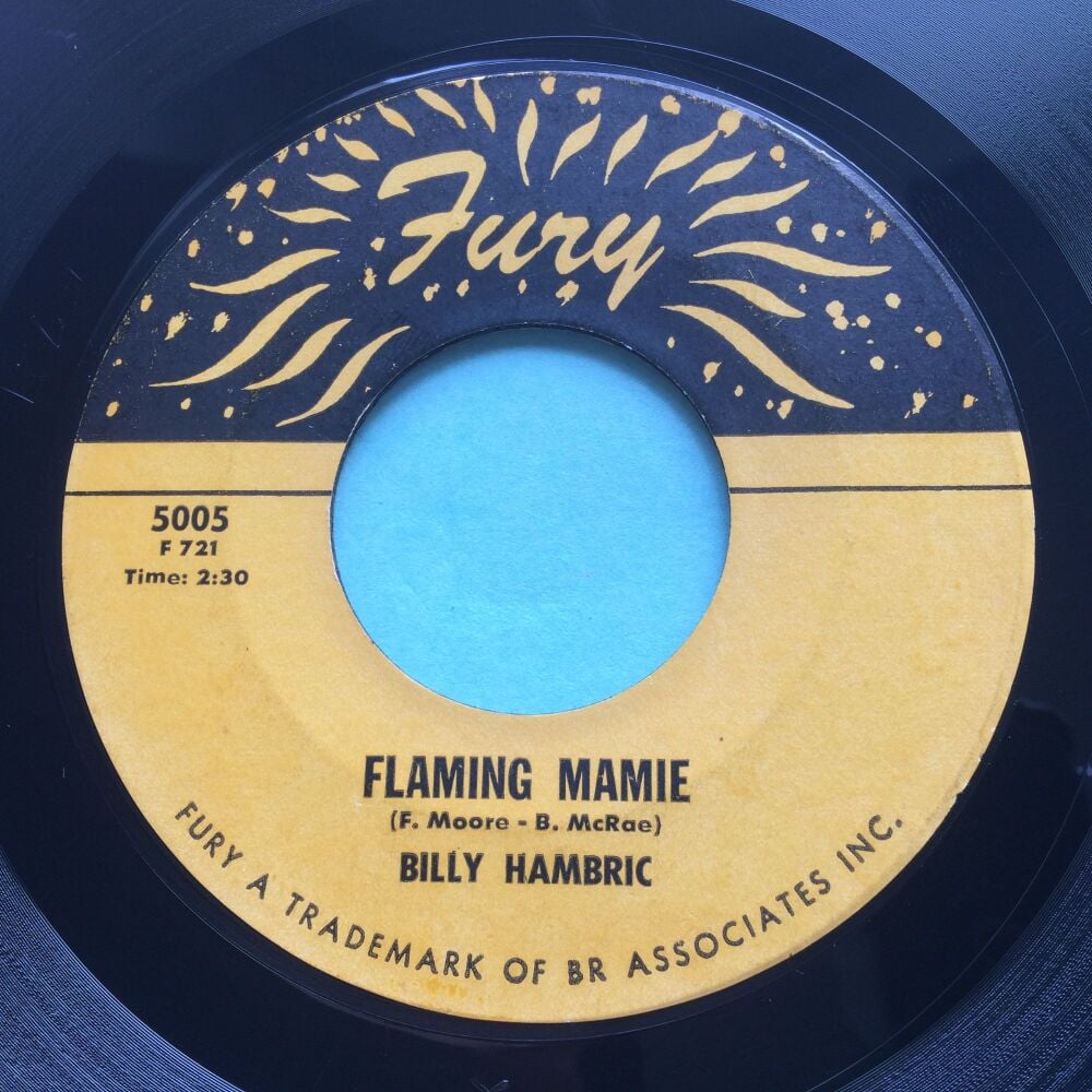 Billy Hambric - Flaming Mamie - Fury - VG+