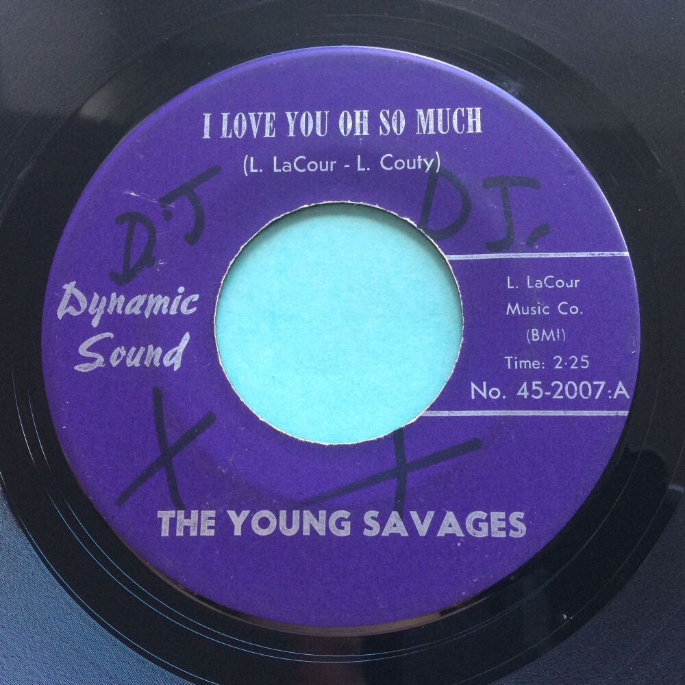Young Savages - Welcome to my world - Dynamic Sound - VG+