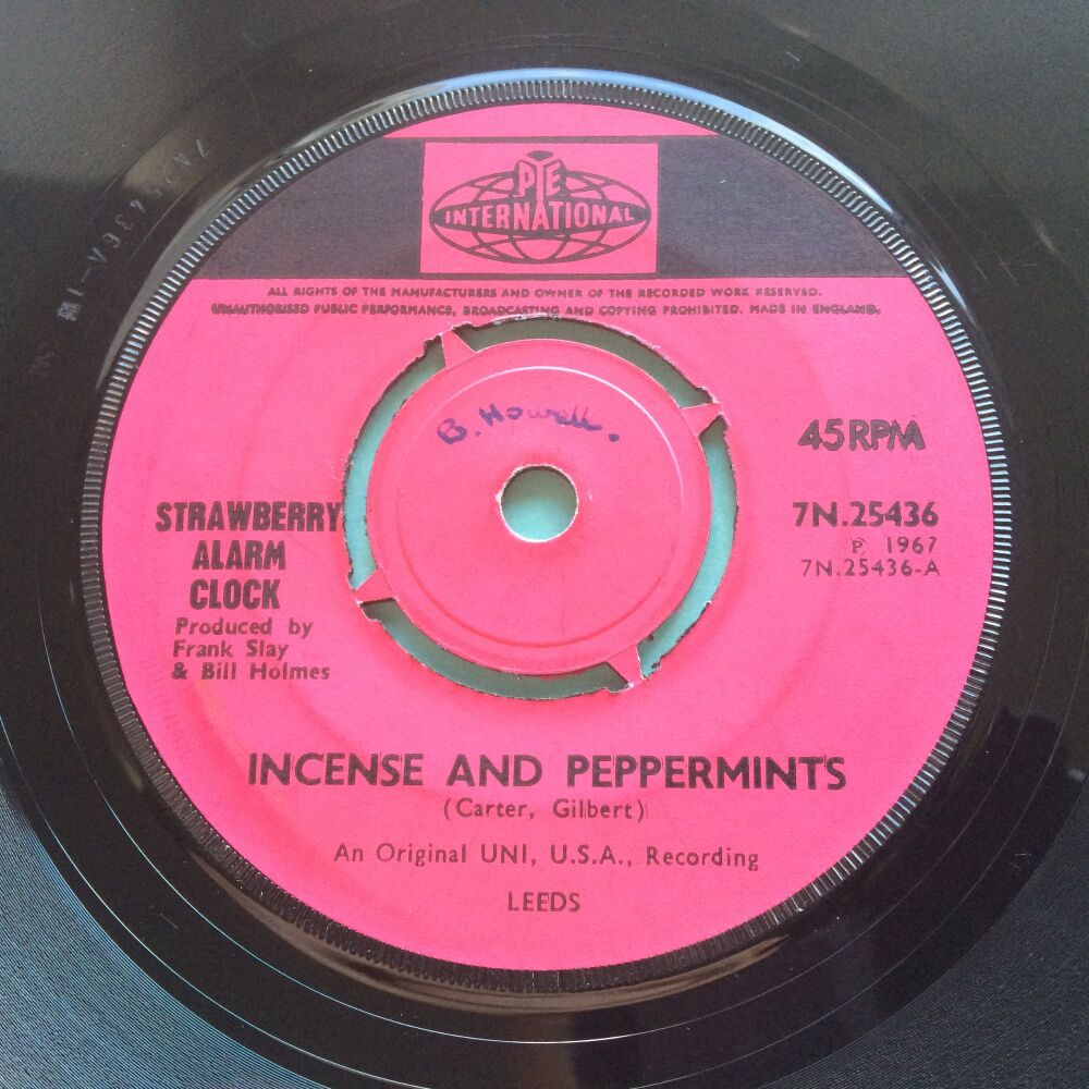 Strawberry Alarm Clock - Incense and peppermints - UK Pye - Ex